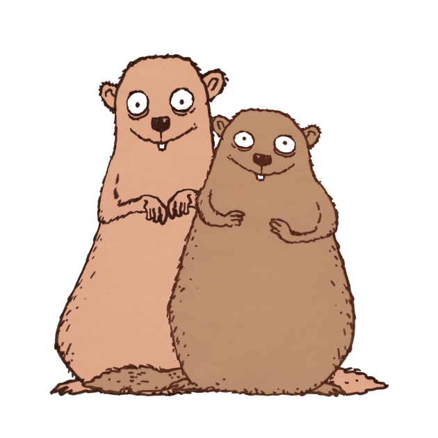 Groundhogs by BessoChicca