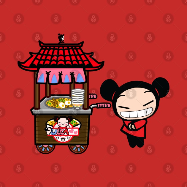 Would you like some Noodles time with Pucca? by Celestial Crafts