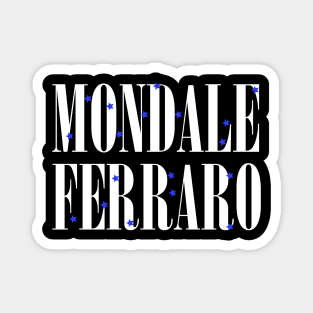 mondale ferraro Magnet