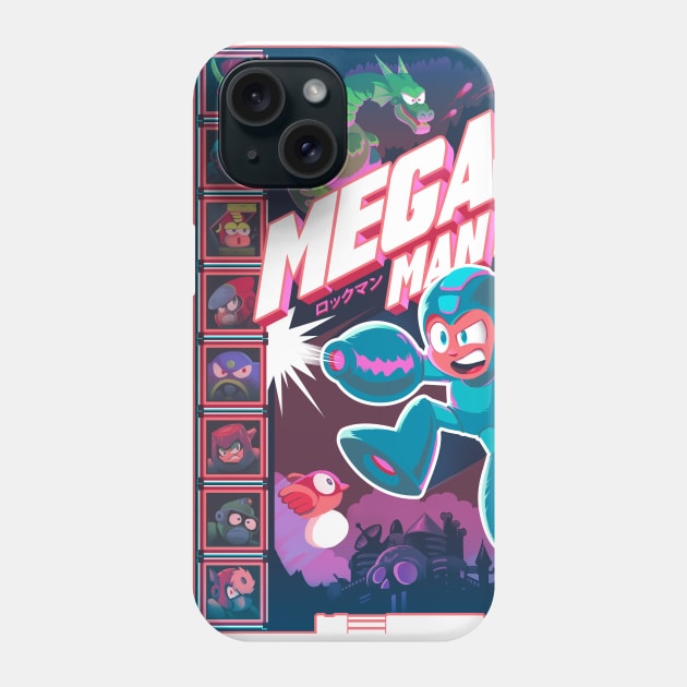 Robot Masters of Mega Man 2 Phone Case by Crowsmack