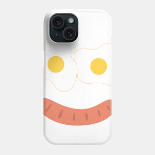 Smiley Eggs and Sausage Phone Case