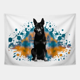 Beauceron Dog Stencil Tapestry