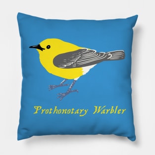 Prothonotary Warbler Songbird Pillow