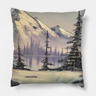 Winter Mountain Pillow