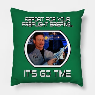 It's Go Time Pillow