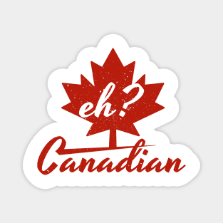 Eh? Canadian Maple leaf Magnet