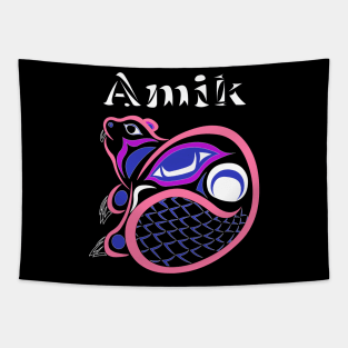 Amik (Beaver) Genderfluid  Pride Tapestry