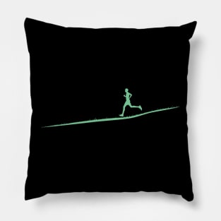 Trail runner gift Pillow