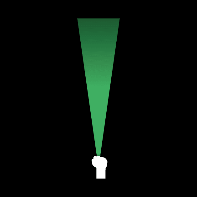 Minimalist Green Lantern by PWCreate