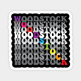 Woodstock Music Festival Magnet