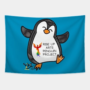 Rise Up Arts Penguin Project Tapestry