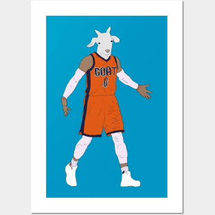 Russell Westbrook Jersey Poster for Sale by designsheaven