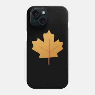 thanksgiving day leaf Phone Case