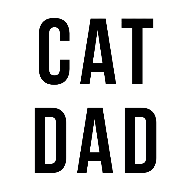 Cat Dad by PodDesignShop