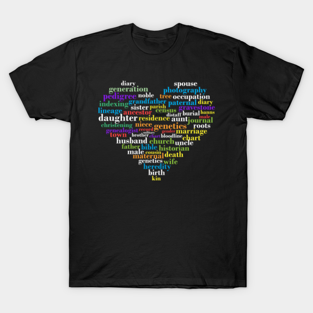 Genealogy Genealogist Family Tree Ancestry Ancestor Gift - Family - T-Shirt