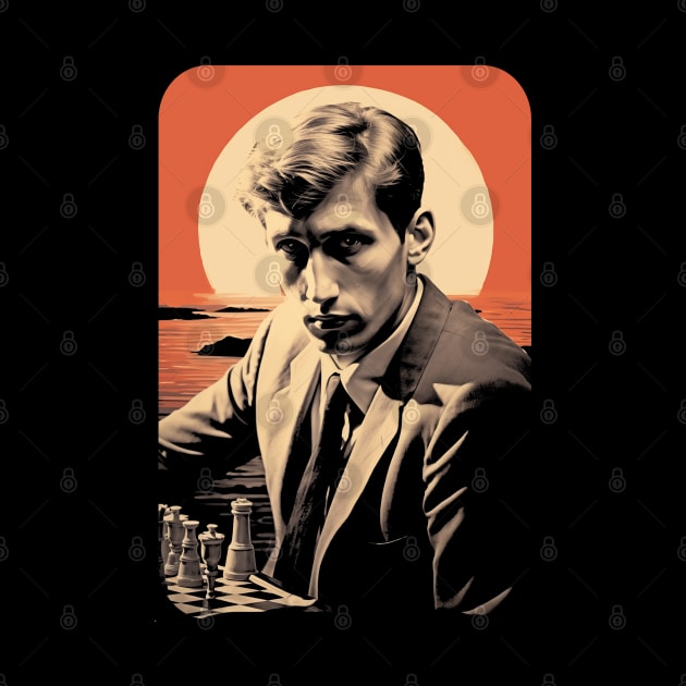 Young Bobby Fischer - Relax & Chess by TNM Design