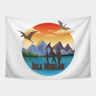 Jurassic Park Isla Nublar Tapestry