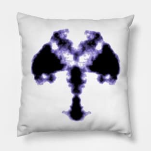 Abstract Rorschach inkblot Pillow