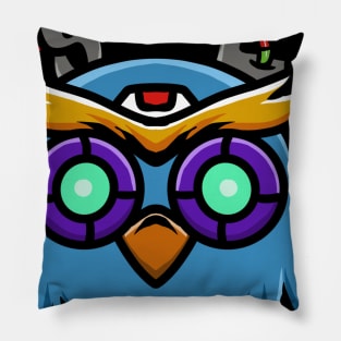 Robotic owl Pillow