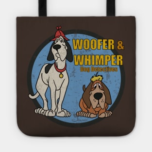 Retro Cartoon Dog Detectives Tote