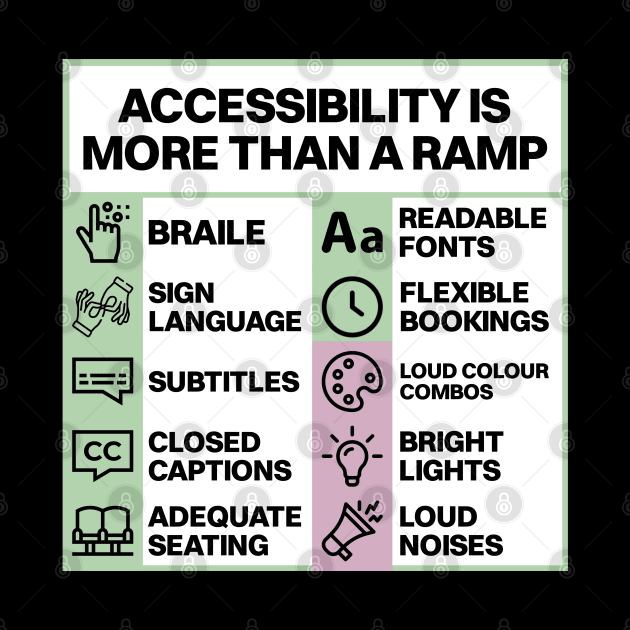 Accessibility Is More Than A Ramp - Be Accessible by Football from the Left