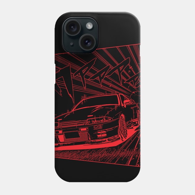 Nissan R33 Skyline Manga Phone Case by thesupragoddess