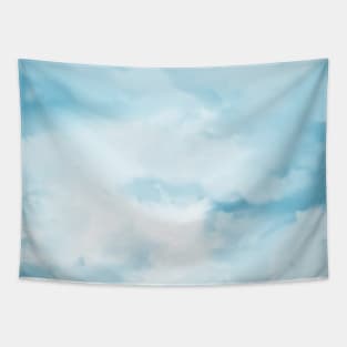 Blue Sky digital painting Tapestry