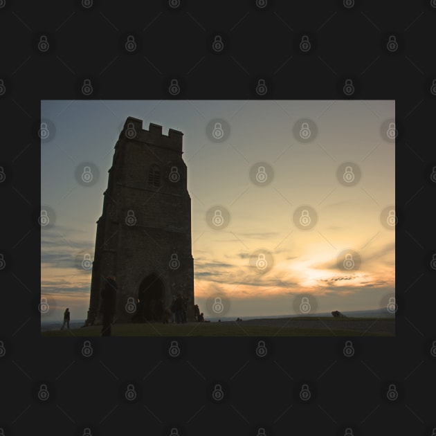 Glastonbury Tor at Sunset by VHS Photography