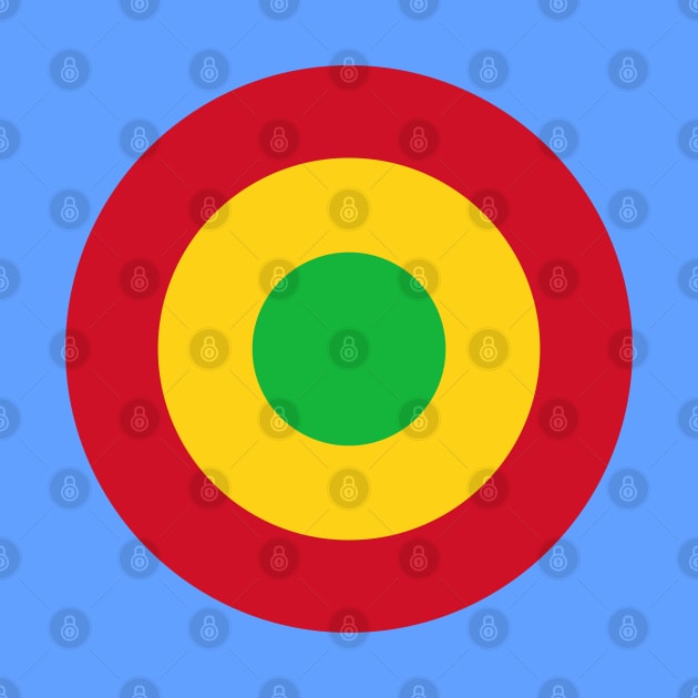 Mali Air Force Roundel by Lyvershop