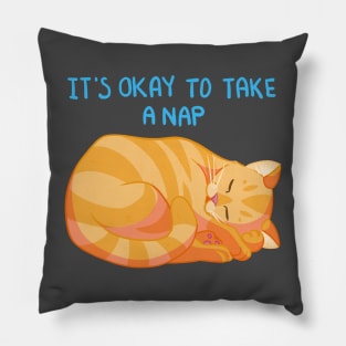 Napping cat Pillow