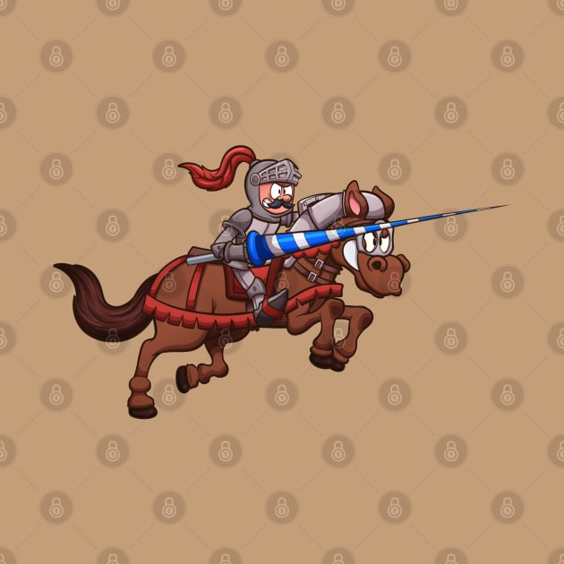 Jousting Knight by TheMaskedTooner