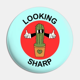 Looking Sharp | Cactus Pun Pin