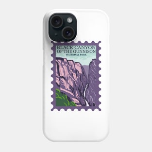 Black Canyon of the Gunnison National Park Stamp Phone Case