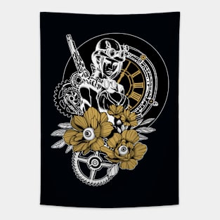 Steampunk Girl Tapestry