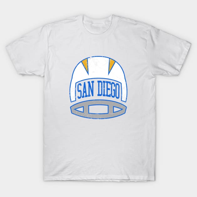 KFig21 San Diego Retro Helmet - White T-Shirt