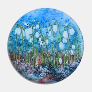 Snowdrops Pin