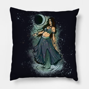 Cancer MoonChild Belly Dancer Pillow