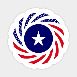 Liberian American Multinational Patriot Flag Series Magnet