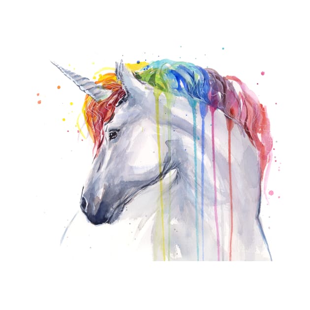 Rainbow Unicorn by Olechka