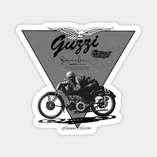 Guzzi Motorcycle legend Gianni Leoni Magnet