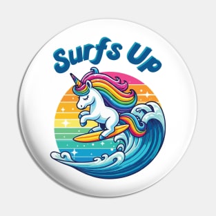 Surfs Up Pin