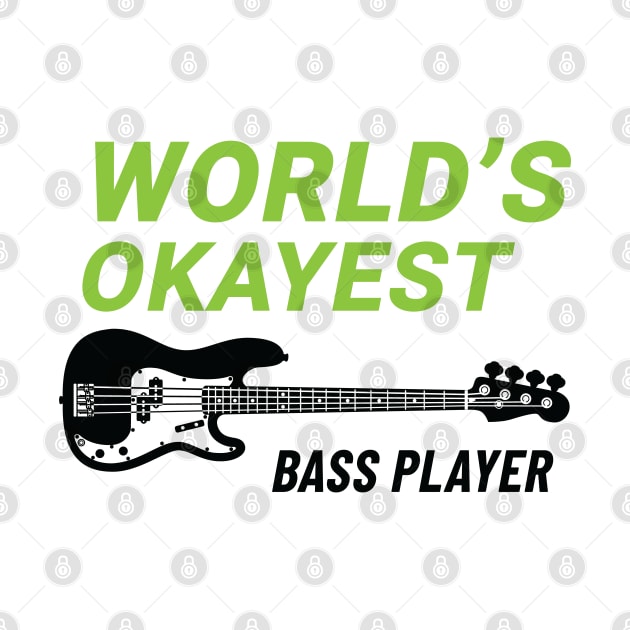 World's Okayest Bass Player P-Style Bass Guitar Light Theme by nightsworthy