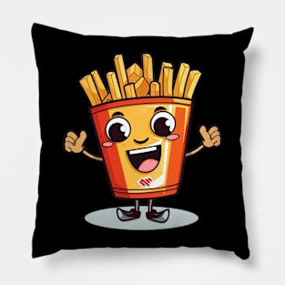 kawaii french fries T-Shirt cute Pillow