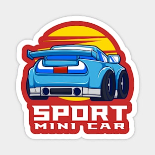 Mini Car Sport Magnet