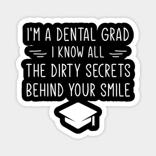 A DDS Funny Dentist Dental Student Humor Graduation Magnet