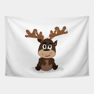 Christmas Reindeer Tapestry