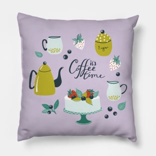 It's coffee time Pillow