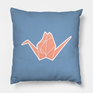 Origami Crane Pillow