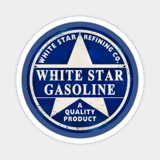 White Star Gasoline Magnet