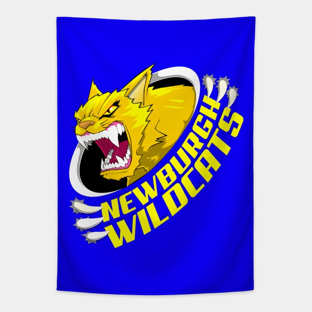 Unofficial Newburgh Wildcats Tapestry by CoolDojoBro